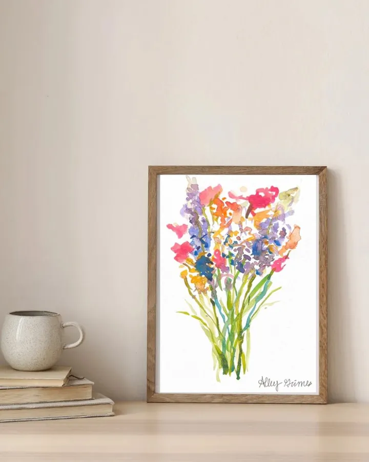 Custom Birth Flower Bouquet